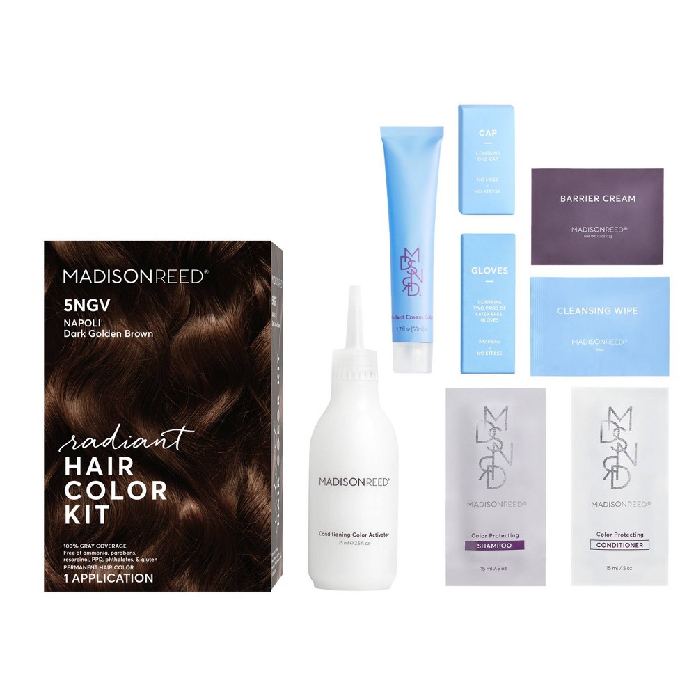 Photos - Hair Dye Madison Reed Radiant Hair Color Kit - Napoli Brown - 8ct - Ulta Beauty