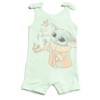 Star Wars The Child Girls Snap Romper and Headband Toddler - 3 of 4