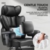 COMHOMA Big and Tall Office Chair with Footrest and Lumbar Support, High Back - 2 of 4