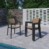 Amazonia Angra 4pc Cane Patio Dining Chair Set - 2 of 4