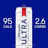 Michelob ULTRA Superior Light American Lager Beer - 30pk/12 fl oz Cans - 4 of 4