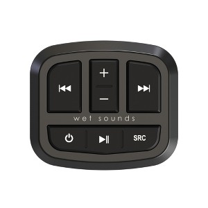 Wet Sounds WS-NMEA-TR NMEA 2000 Audio Controller Remote compatible with MC-20 Media Centers - 1 of 2