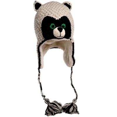 Crochet Rockey Racoon Hat_Nirvanna Designs