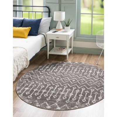 Unique Loom  Bohemian Trellis Gypsy Area Rug