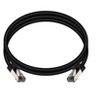 Monoprice Cat8 26AWG S/FTP Ethernet Network Cable - 5 Feet - Black | 2GHz, 40Gbps, 3dB Headroom, Pure Bare Copper, PVC - Entegrade Series - 3 of 4