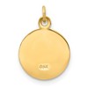 Black Bow Jewelry 14k Yellow Gold First Holy Communion Medal Charm, 12mm (7/16 inch) - 3 of 4