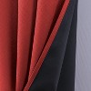 RT Designers Collection Oakley Embossed Blackout Polyester Window Curtain Grommet Panel Red - 3 of 4