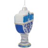 Kurt Adler Noble Gems Glass Ornament, Happy Hanukkah Lights - 4 of 4