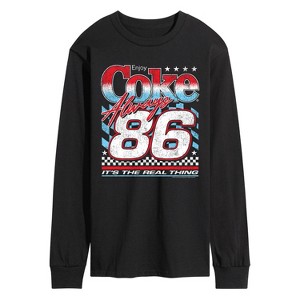 Men's - Coca-Cola - Coke American Racing Long Sleeve Graphic T-Shirt - 1 of 3