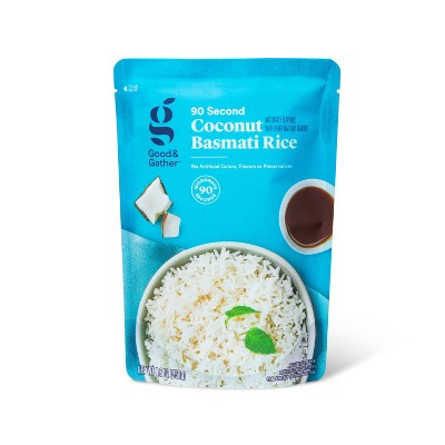 90 Second Coconut Basmati Rice Microwavable Pouch - 8.8oz - Good & Gather™