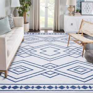 Area Rug for Living Room Moroccan Non Slip Rugs for Bedroom Soft Stain-Resistant Non Shedding Rug - 1 of 4