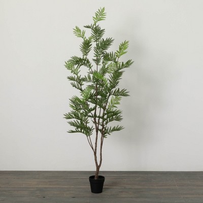 Sullivans Artificial 62" Life-Like Fern Tree, Green