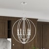 Livex Lighting Arabella 5 - Light Chandelier in  Polished Chrome - 3 of 4
