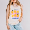 Simply Sage Market La Dolce Vita Lemons Garment Dyed Tank - 2 of 4