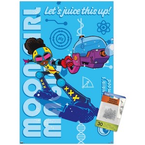 Trends International Marvel's Moon Girl & Devil Dinosaur - More Juice Unframed Wall Poster Prints - 1 of 4