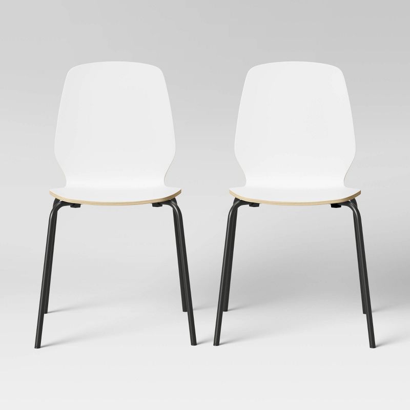 Bentwood Stacking Dining Chairs - Room Essentials™, 1 of 11