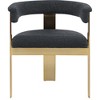 Meridian Furniture,Romeo Boucle Fabric Dining Chair, Set of 2 - 3 of 4