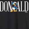 Men's - Disney - Simple Donald Font Long Sleeve Graphic T-Shirt - 2 of 4