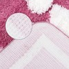 Unique Bargains Plush Letter Pattern Non-slip Soft Absorbent Bath Mat - 4 of 4