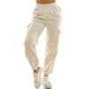 Derek Heart Woman's High Rise Fleece Jogger Pants - 4 of 4