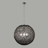 Yosemite Home Decor 3-Light Chrome Chandelier - 2 of 4