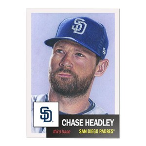 Topps San Diego Padres #24 Chase Headley MLB Topps Living Set Card - 1 of 1