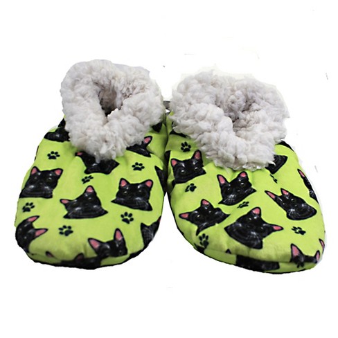 Black cat online slippers