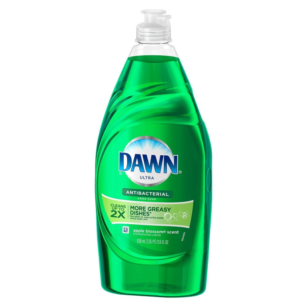 UPC 037000222026 product image for Dawn Ultra Apple Blossom Dishwashing Liquid Antibacterial 21.6 Oz | upcitemdb.com