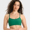 Women's Everyday Soft Light Support Strappy Sports Bra - All In Motion™ - 3 of 3