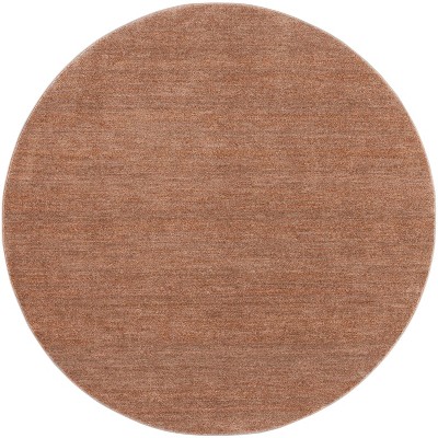 Lasa Las108 Power Loomed Area Rug - Rust/copper - 6'7