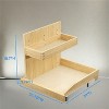 LunaLulinlk Under Sink Organizers and Storage 22½" W x 21" D, Adjustable Pull Out Cabinet organizer - 4 of 4