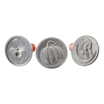 Nordic Ware Halloween Cookie Stamps - Silver