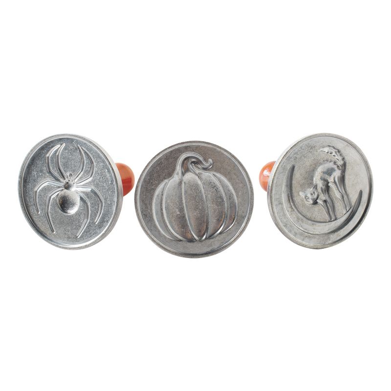 Nordic Ware Halloween Cookie Stamps - Silver, 1 of 6