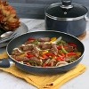 Oster Legacy 12 Inch Aluminum Nonstick Stovetop Frying Pan in Gray - image 2 of 4