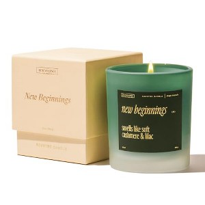 Benevolence LA New Beginnings Scented Soy Candle - 1 of 4