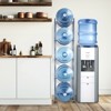 VEVOR 5 Tiers Water Jug Holder, 5 Gallon Water Bottle Holder, Single Row Water Bottle Rack for 5 Bottles, Heavy Duty Water Jug Rack - 2 of 4