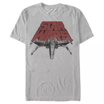 pinion Prevail Ovenstående Men's Star Wars X-wing Title Logo T-shirt : Target