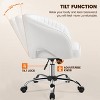 Yaheetech Rolling Office Chair Armchair with Tufted Barrel - 4 of 4
