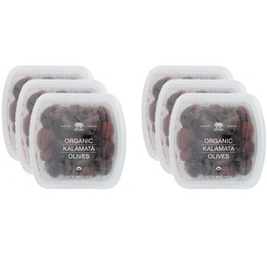 Divina Organic Kalamata Olives - Case of 6 - 5.5 oz. - 1 of 2