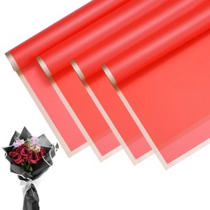 Unique Bargains Waterproof Floral DIY Wedding Flower Wrapping Paper 1 Pc - 1 of 4