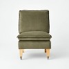 Talbert Pillow Top Slipper Chair with Casters - Threshold™ designed with Studio McGee - image 3 of 4