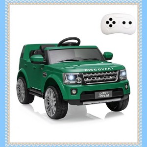 Garvee Kids' 12V Licensed Land Rover Ride-On Car with Remote Control, MP3 Player, LED Lights, Spring Suspension, Ride On Toy for Ages 2–6 - 1 of 4