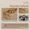Mela Artisans Kaikadi Elevated Pet Feeder - Large - 3 of 4
