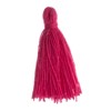 John Bead 1in Fucshia Cotton Tassels Ornament for DIY Crafts Party Decorations, 20pcs - 3 of 4