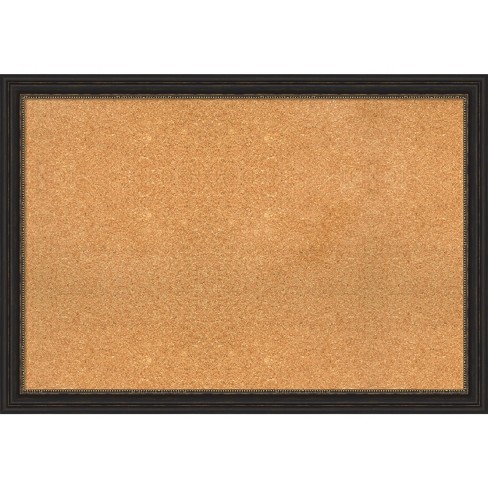 2' X 3' Natural Cork Bulletin Board With Wood Frame - Ghent : Target