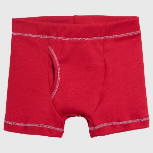 City Threads USA-Made Boys Soft Cotton Boxer Brief - 1 of 3