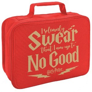 Harry Potter Up To No Good Insulated Soft Sided Lunch Box - 1 of 4