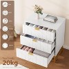 2/3/4/5/6/7 Drawer Dresser for Bedroom, Large Dresser with Metal Legs, Modern Chest Organizer with Wide Storage, for Living Room, Entryway, Hallway - 3 of 4