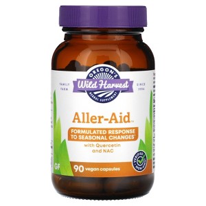 Oregon's Wild Harvest Aller-Aid with Quercetin and NAC, 90 Vegan Capsules - 1 of 4