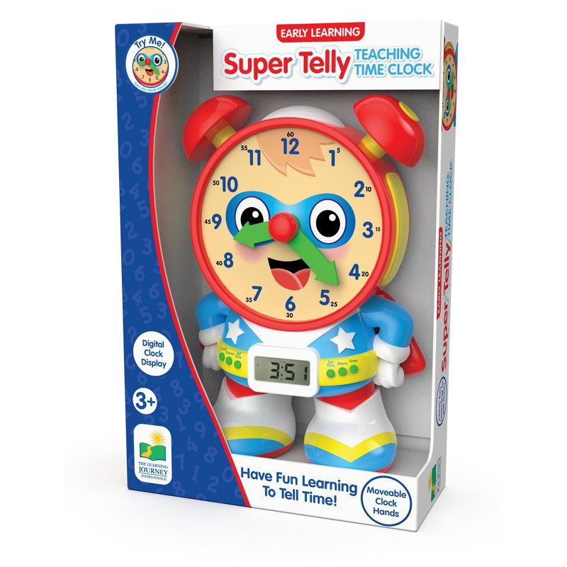 The Learning Journey Super Telly Teaching Time Clock, 5 of 9